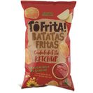 Imagem do produto Batata Frita Ondulada Sabor Ketchup