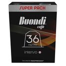 BOUNDI Cápsulas de Café Buondi By Nespresso Intenso I10 Nestlé 36 un product image