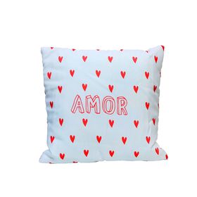 Imagem do produto Almofada Namorados 45x45cm Corações Amor