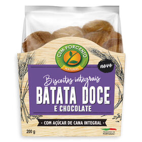 Biscoitos Integrais de Batata Doce e Chocolate product image
