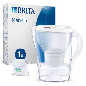 Conjunto Jarro de Filtrar 2,4L Marella Branco e 1 Filtro Maxtra Pro All-In-1 product image
