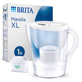 Conjunto Jarro de Filtrar 3,5L Marella Branco e 1 Filtro Maxtra Pro All-In-1 product image