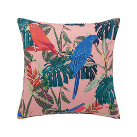 Imagem do produto Almofada 45x45cm Papagaios Rosa
