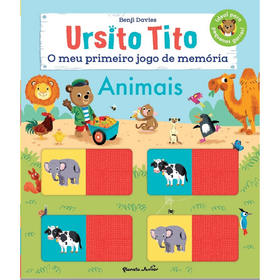 Imagem do produto Ursito Tito - O Meu Primeiro Jogo de Memória - Animais