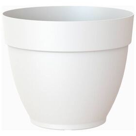 Imagem do produto Vaso Redondo Plástico 20cm Branco