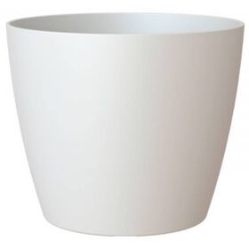 Imagem do produto Vaso Redondo Plástico 25cm Branco