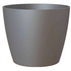 Imagem do produto Vaso Redondo Plástico 12cm Antracite