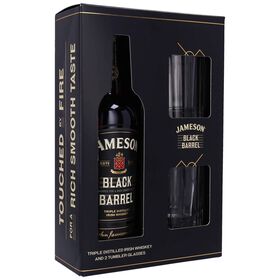Imagem do produto Whisky Jameson Black Barrel com Copos