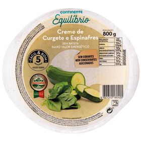 Imagem do produto Creme de Curgete com Espinafres sem Batata
