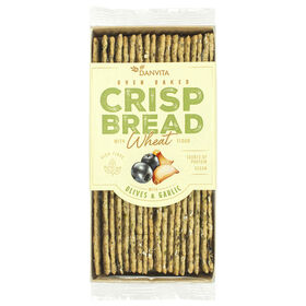 Bolachas Cracker Azeite e Alho Crispbread product image