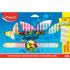 Imagem do produto Marcadores de Colorir Lavável Color'Peps Jungle