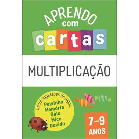 Imagem do produto Aprendo com Cartas - Multiplicação 7-9 Anos