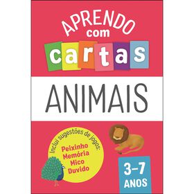 Imagem do produto Aprendo com Cartas - Animais 3-7 Anos