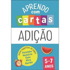 Imagem do produto Aprendo com Cartas - Adição 5-7 Anos