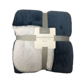 Imagem do produto Manta Borreguito 200x220cm Azul