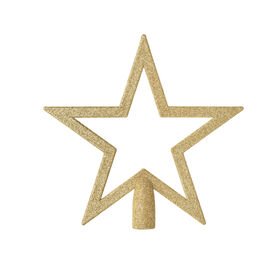 Imagem do produto Terminal Estrela para Árvore Natal 20cm Dourado