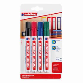 Imagem do produto Marcador Permanente 4 Cores E-3000