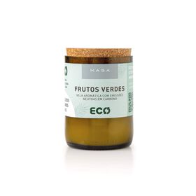 Vela Ecológica em Copo com Tampa Cortiça 160g Frutos Verdes product image