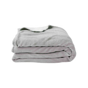 Imagem do produto Manta Poliéster 130x160cm Cinza