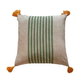 Imagem do produto Almofada 45x45cm Riscas Centrais Verdes Capri