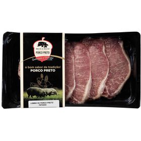 Imagem do produto Lombo Fatiado de Porco Preto