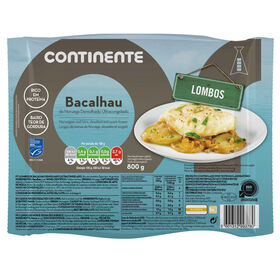 Imagem do produto Lombos de Bacalhau da Noruega MSC Demolhado Ultracongelados