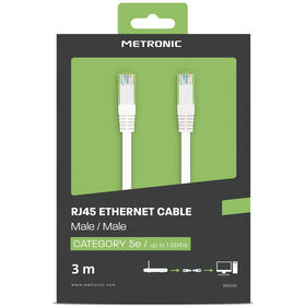 Cabo RJ45 Ethernet  3mts Cinza product image