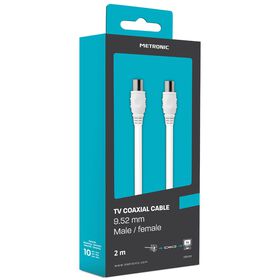 Cabo Antena Macho-Fêmea 2mts Branco product image