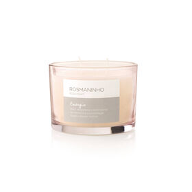 Vela em Copo 2 Pavios Rosa 380g Rosmaninho product image