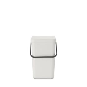 Imagem do produto Balde de Lixo Plástico 25L Branco Sort & Go