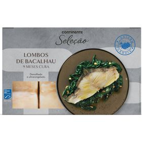 Imagem do produto Lombos de Bacalhau MSC Demolhado Ultracongelados
