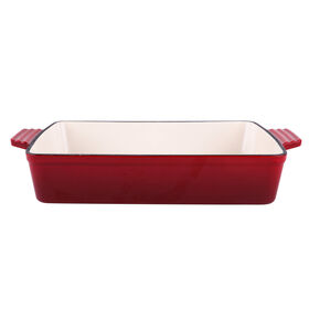 Imagem do produto Assadeira Ferro Fundido 39 x 23cm Vermelho