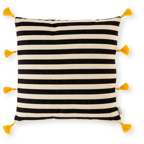 Imagem do produto Almofada 45x45cm Riscas Horizontais Pretas Graphic Color