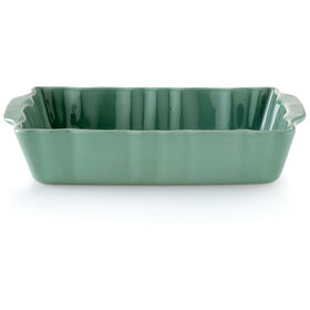 Imagem do produto Assadeira Retangular 34,5x22cm Verde Claro Wave