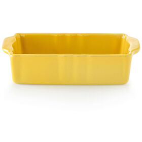 Imagem do produto Assadeira Retangular 21x18cm Amarela Wave
