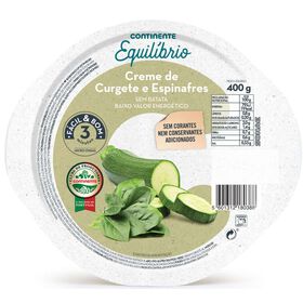 Imagem do produto Creme de Curgete com Espinafres sem Batata