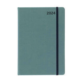 Imagem do produto Agenda Diária A5 Basic com Elástico 2024 (várias cores)