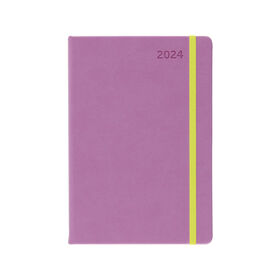 Imagem do produto Agenda Diária A5 Pastel com Elástico 2024 (várias cores)