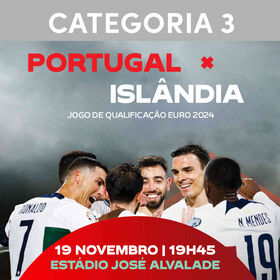 Bilhete Categoria 3 POR x ISL product image