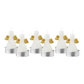 Imagem do produto Velas Mini Anjos Brancos e Dourados 168g