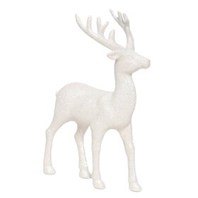 Imagem do produto Veado Glitter 21cm Branco