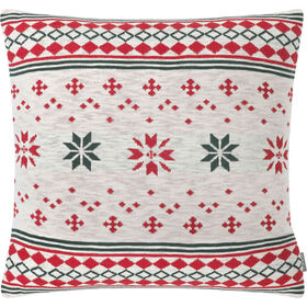 Almofada Tricotada Estrelas Natal 43x43cm product image
