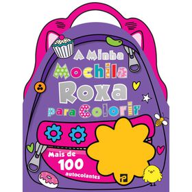 Imagem do produto A Minha Mochila Roxa Para Colorir