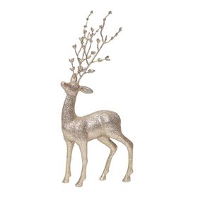 Imagem do produto Veado Glitter 34cm Dourado