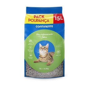 Imagem do produto Areia para Gato Ultra Aglomerante Bentonite Natural Talco Pack Poupança