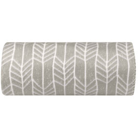 Imagem do produto Manta Polar 125x150cm Espiga Cinza