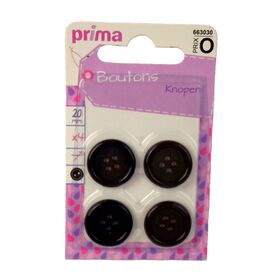 Botões 20mm Pretos product image