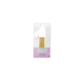 Imagem do produto Vela Nº1 7cm Dourado Glitter