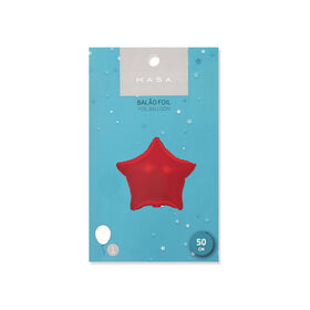 Imagem do produto Balão Foil Estrela 50cm Vermelho