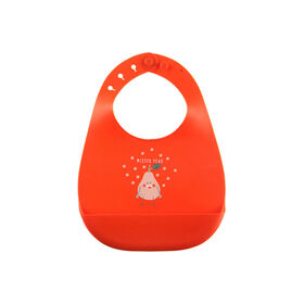 Imagem do produto Babete Silicone Impermeável Vermelha Fruits